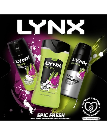 Lynx Epic Fresh Trio Gift Set