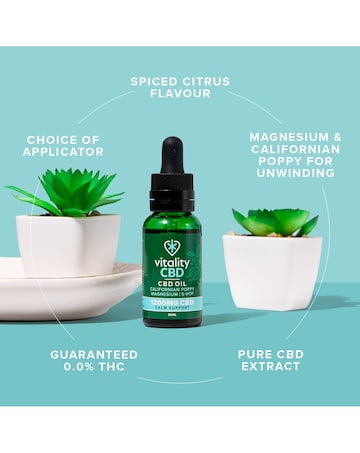 Vitality CBD Calm Support 1200mg Spiced Citrus