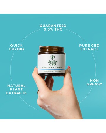 Vitality CBD Muscle and Joint Gel 500mg