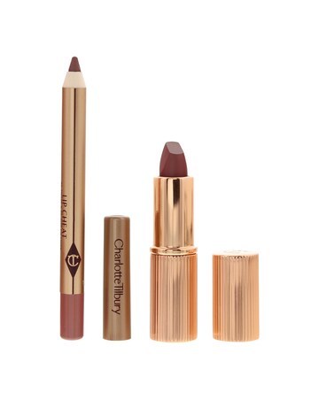 Charlotte Tilbury Pillow Talk Lip Kit 2 Piece Mini Gift Set