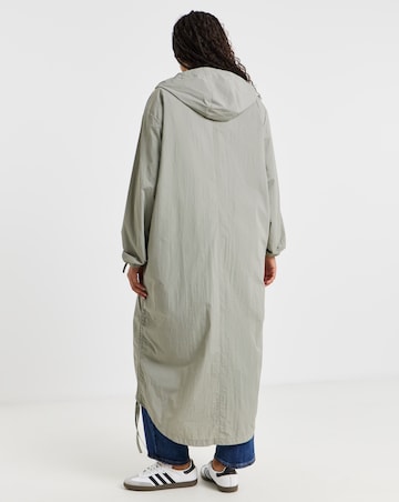 Simply Be Sage Utility Parachute Jacket