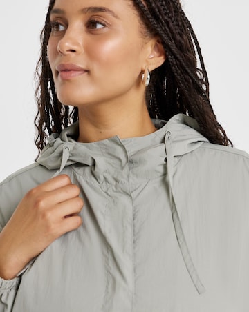 Simply Be Sage Utility Parachute Jacket