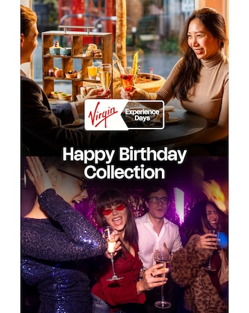 Happy Birthday Collection E-Voucher - Over 120 Experiences to Choose From