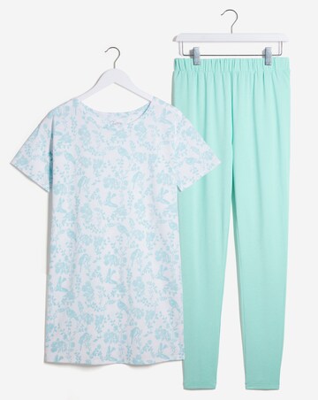 Pretty Secrets Floral Pyjama Legging Set