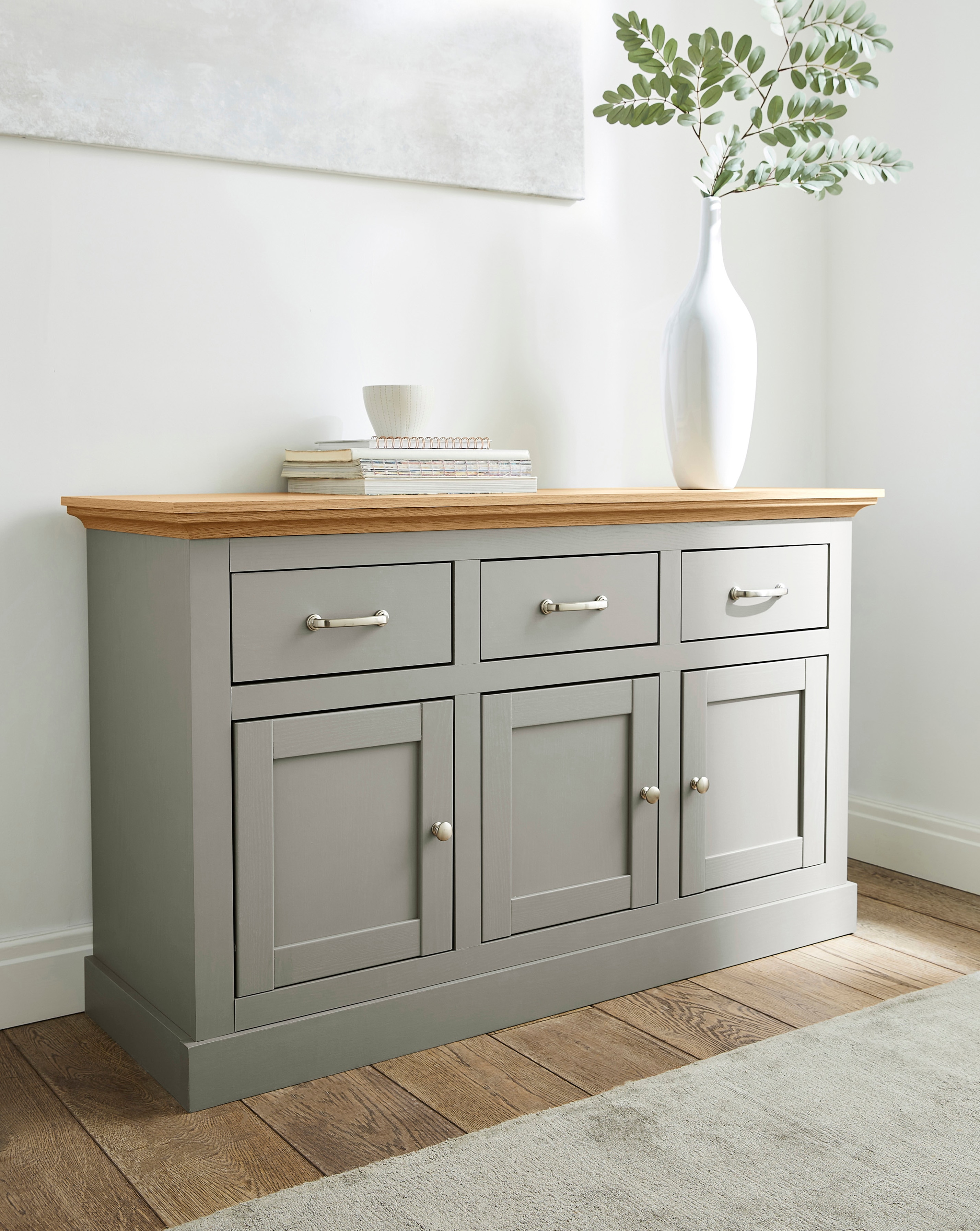 Julipa Ashford 3 Door Drawer Sideboard