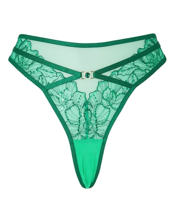 Ann Summers Divine Temptation High Waist Brazilian Mid Green