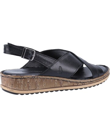 Hush Puppies Elena Cross Over Wedge Sandal