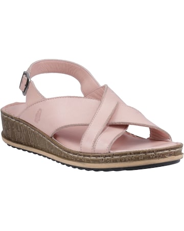 Hush Puppies Elena Cross Over Wedge Sandal