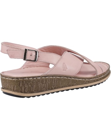 Hush Puppies Elena Cross Over Wedge Sandal