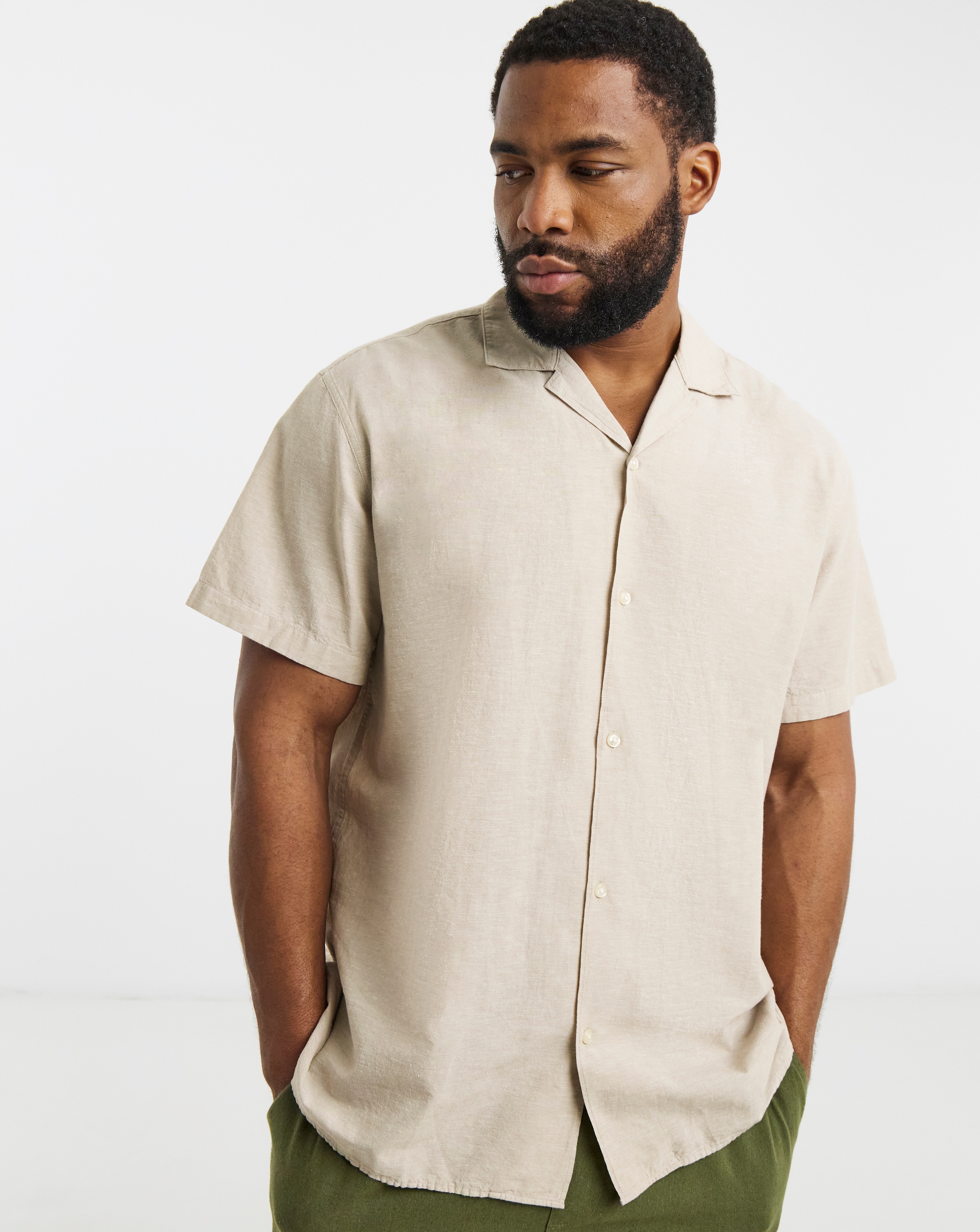 New In - Jack & Jones Breeze Linen Blend Shirt