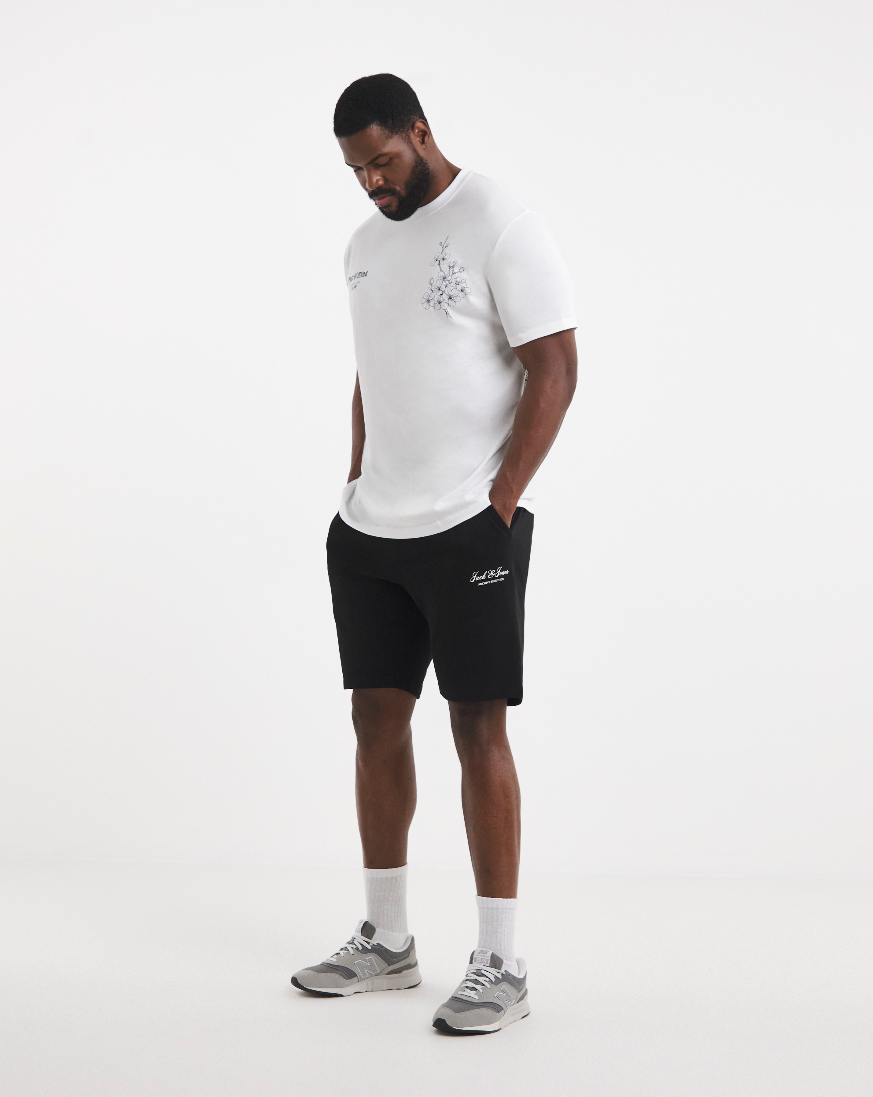 New In - Jack & Jones Gordon Logo Sweat Short
