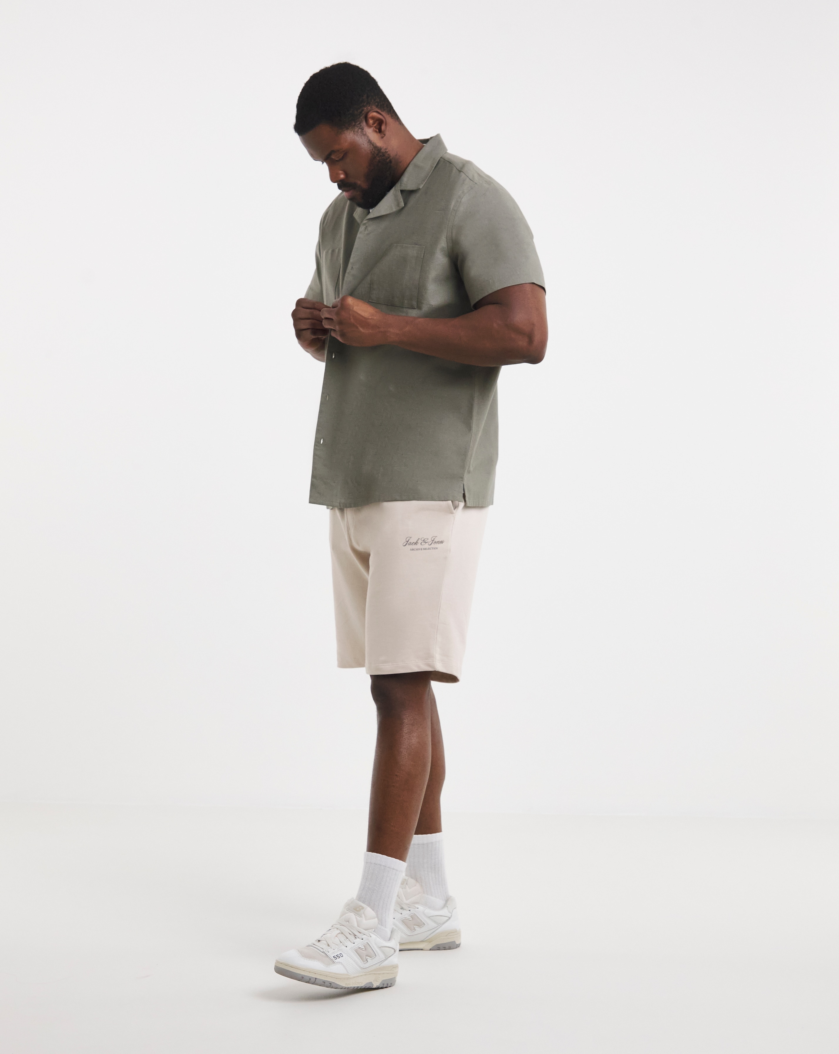 New In - Jack & Jones Gordon Logo Sweat Short