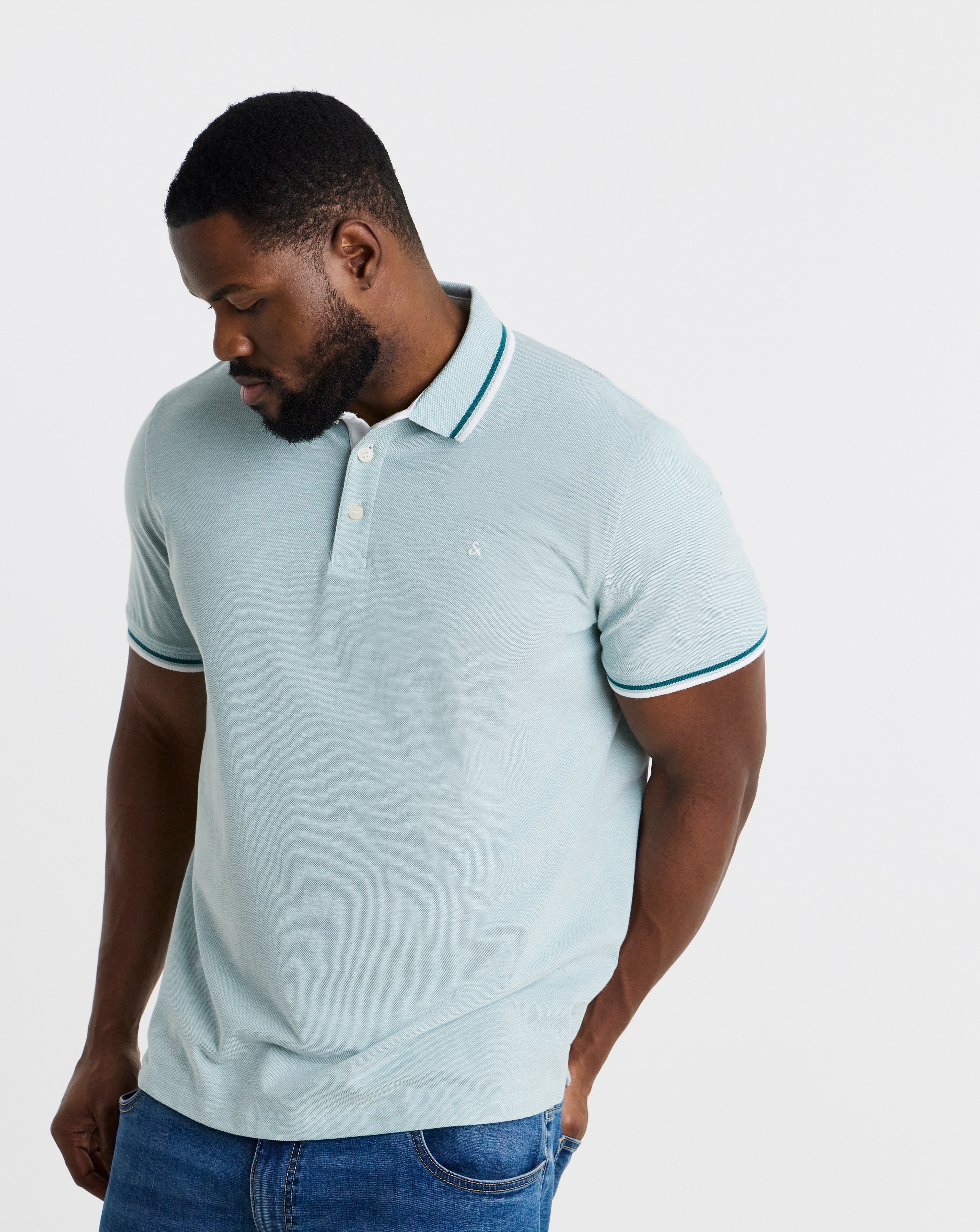 New In - Jack & Jones Paulos Tipped Polo