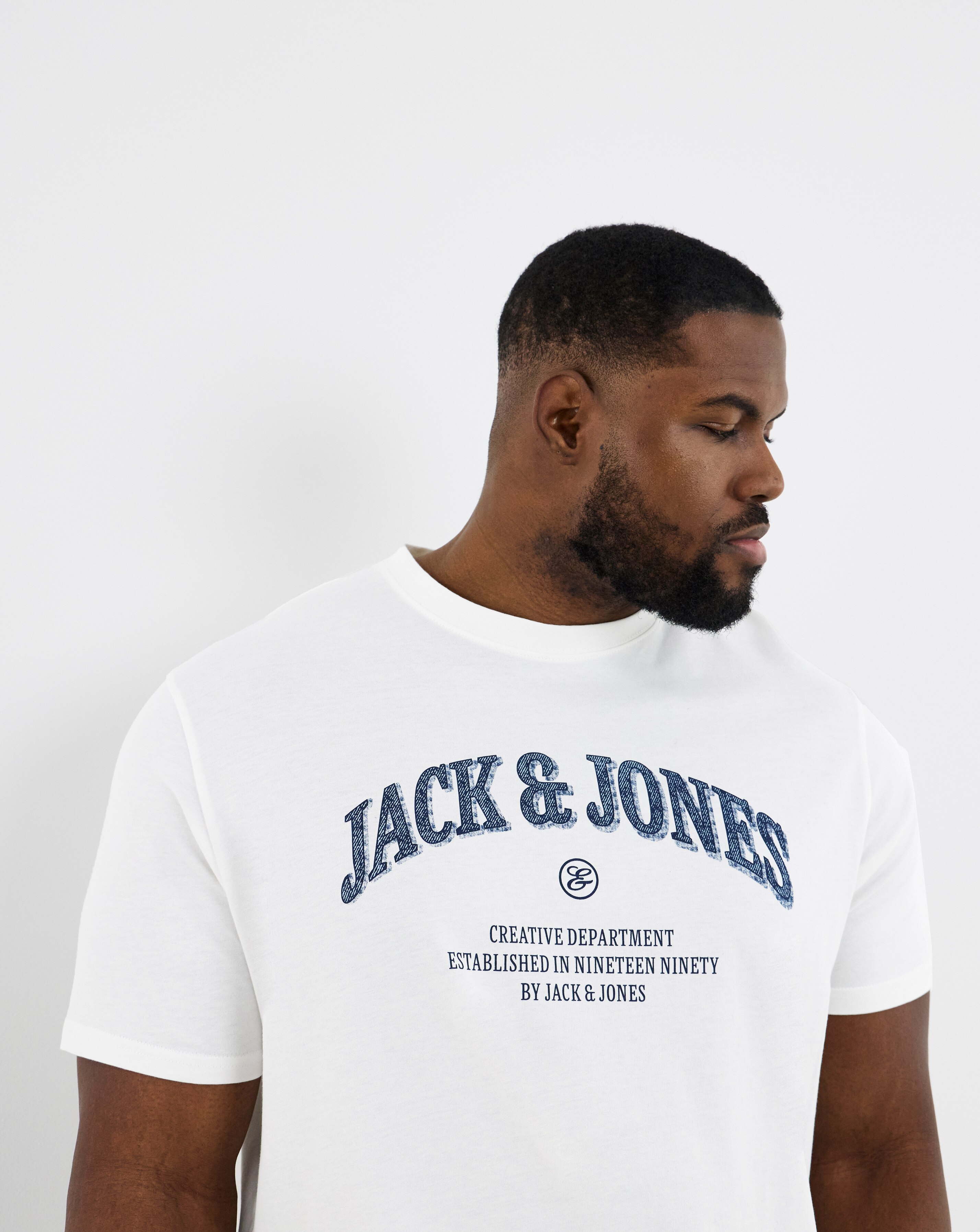 Jack & Jones Denver Logo T-Shirt - White