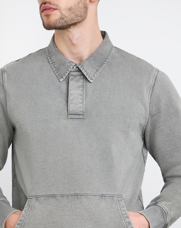 Acid Wash Rugby Sweat