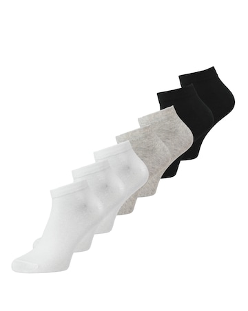Jack & Jones Delan Logo Socks 7 Pack - Multi