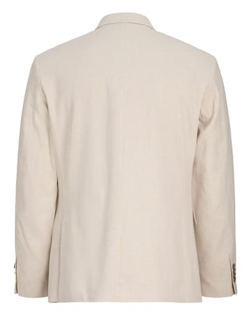 Jack & Jones Premium Martin Linen Blend Suit Jacket - Natural