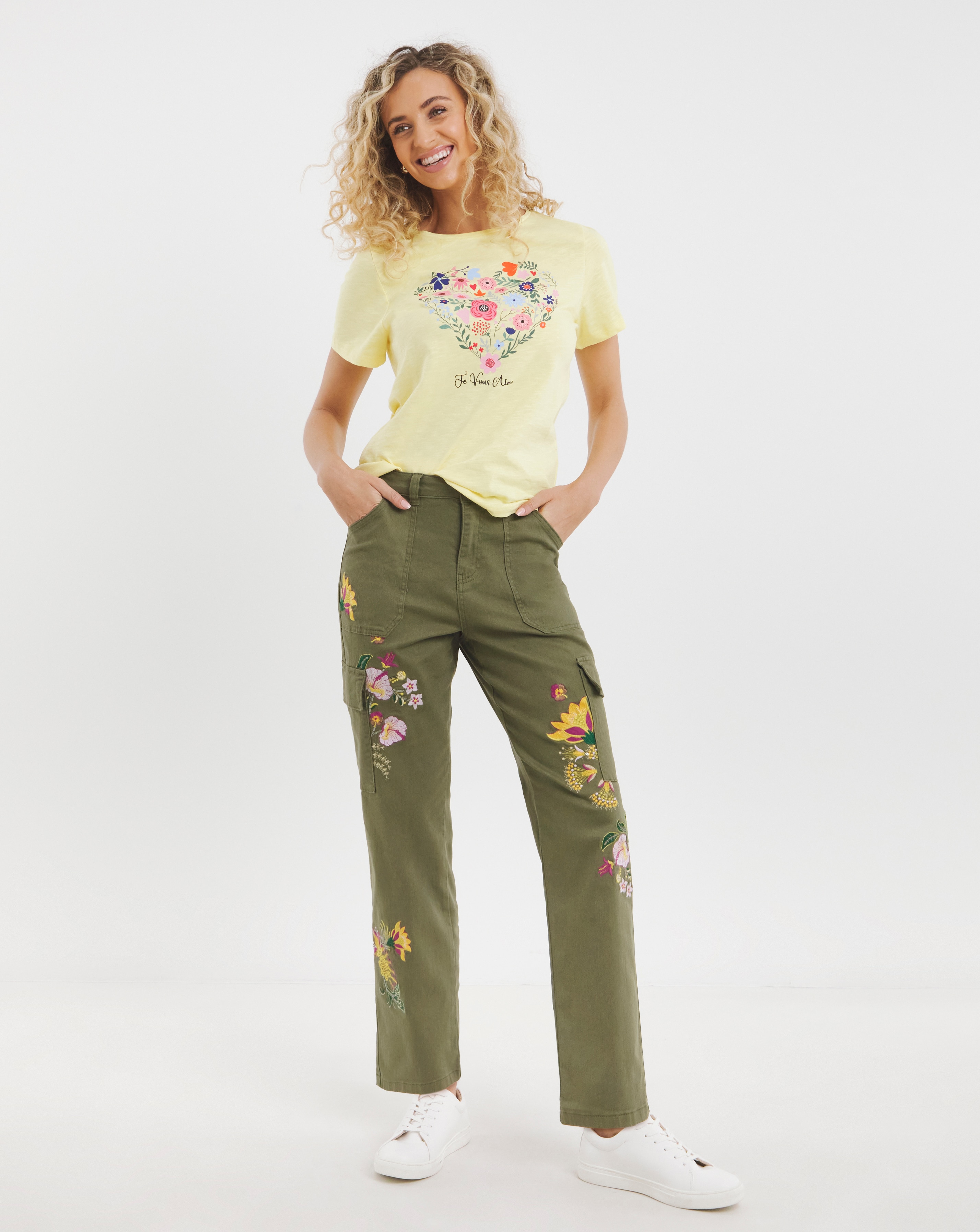 Joe Browns Embroidered Trousers