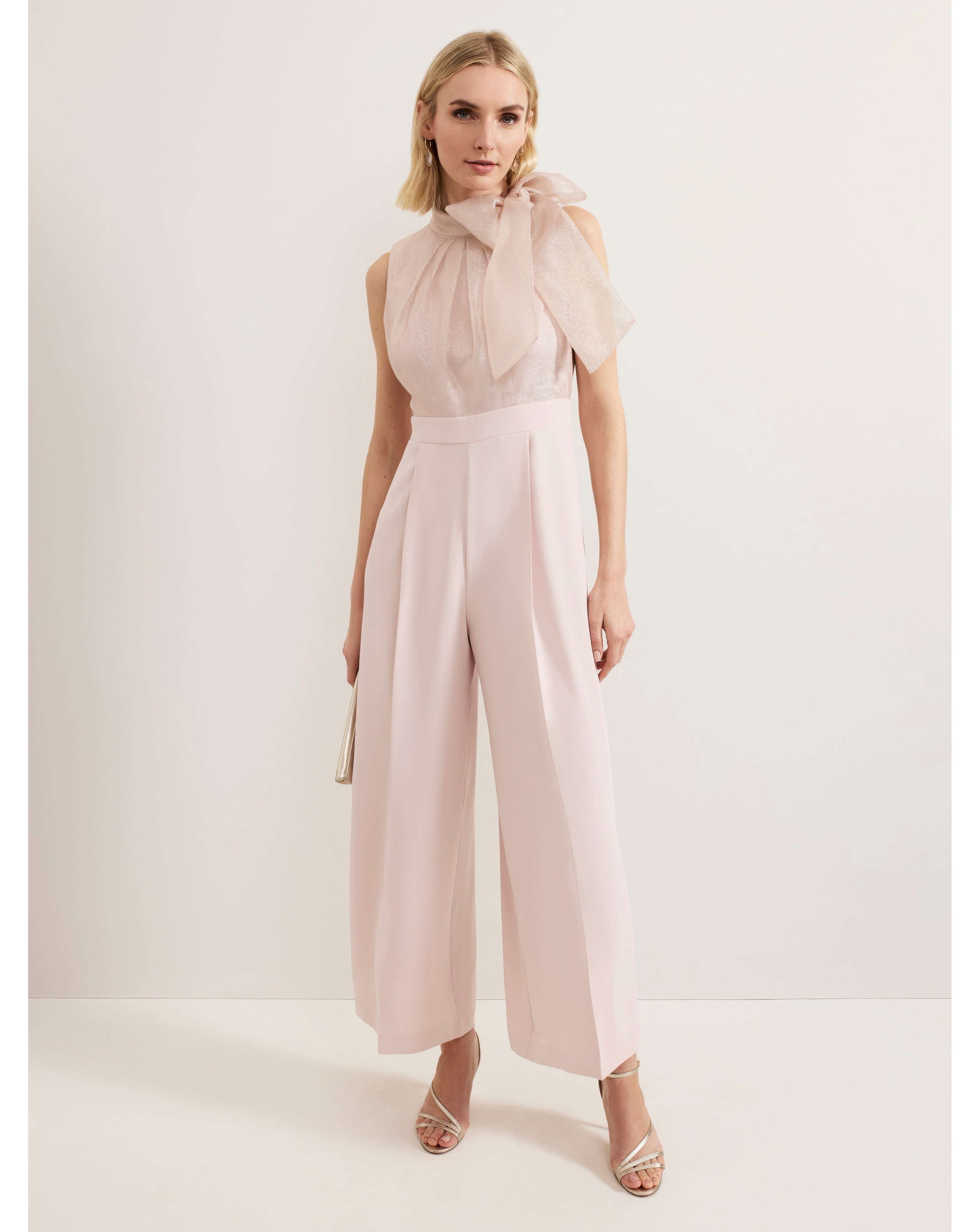 Phase Eight Tie Neck Jumpsuit