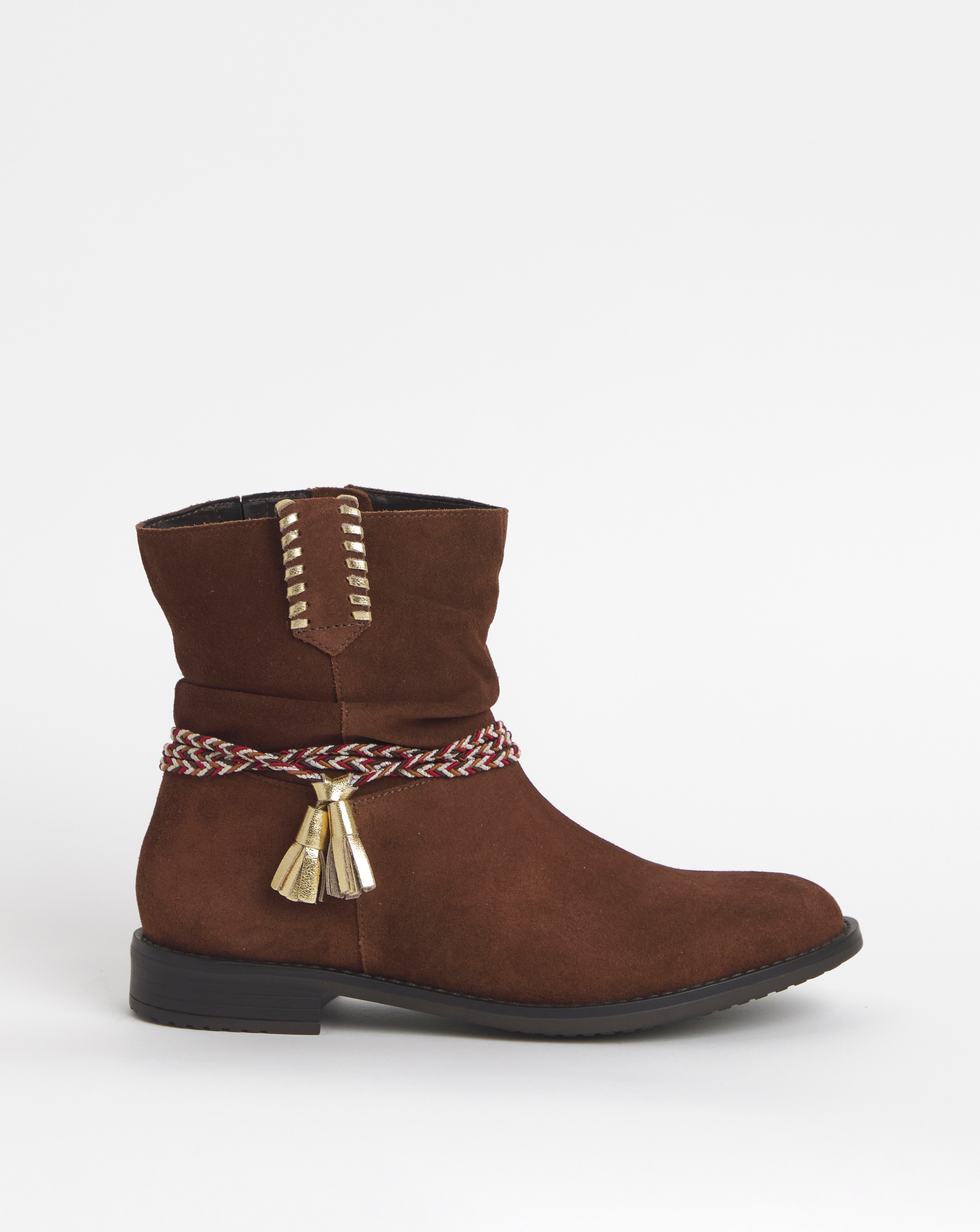 Joe Browns Tassel Ankle Boot E Fit