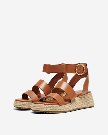 Only Minerva Wedge Espadrille Sandals with Adjustable Buckle Standard Fit