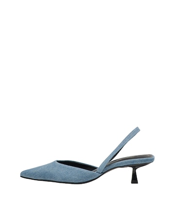 Only Coco Denim Slingback Back Shoe Standard Fit