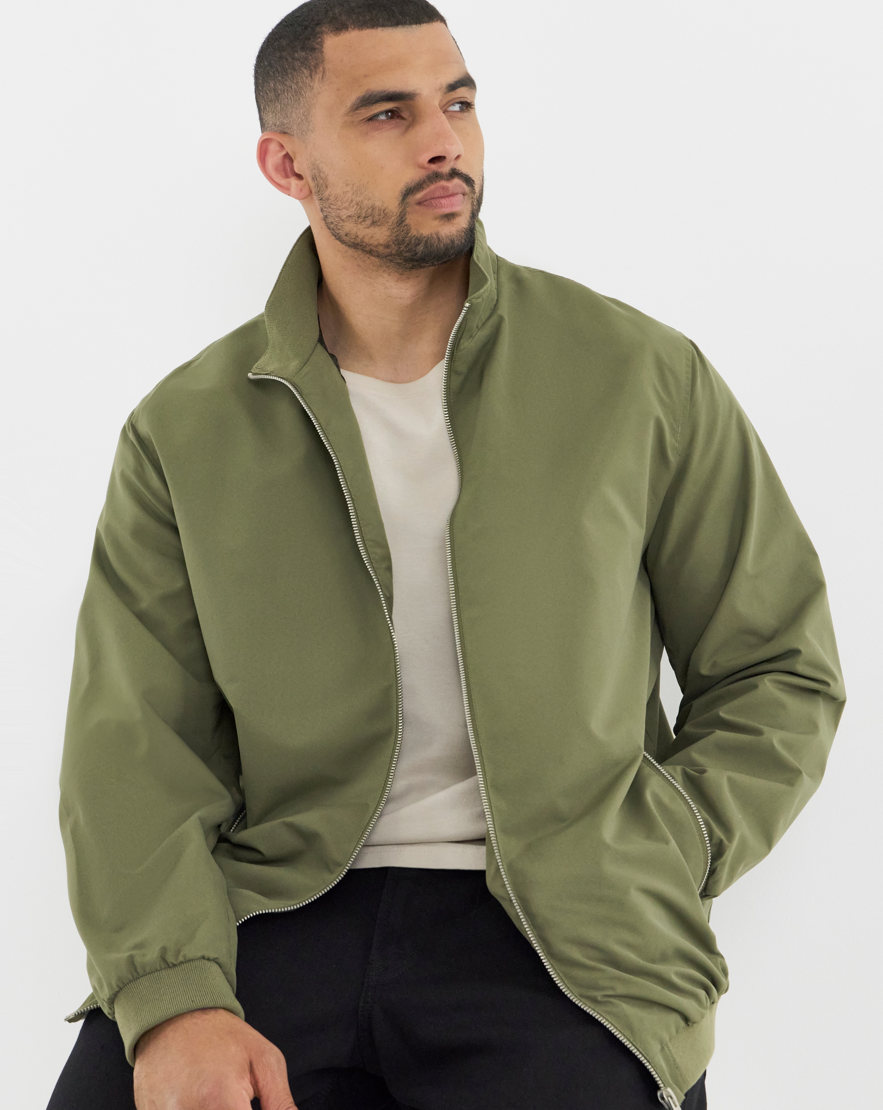 New In - Jack & Jones Rush Harrington Bomber