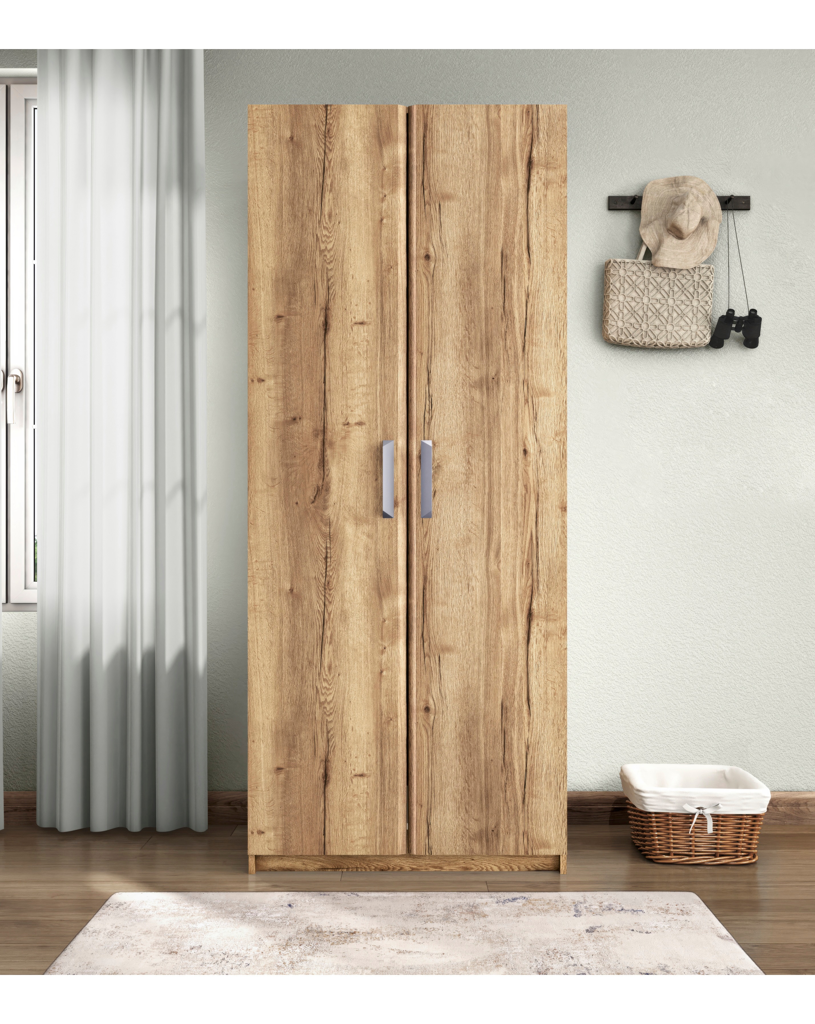 Lugo Assembled 2 Door Wardrobe