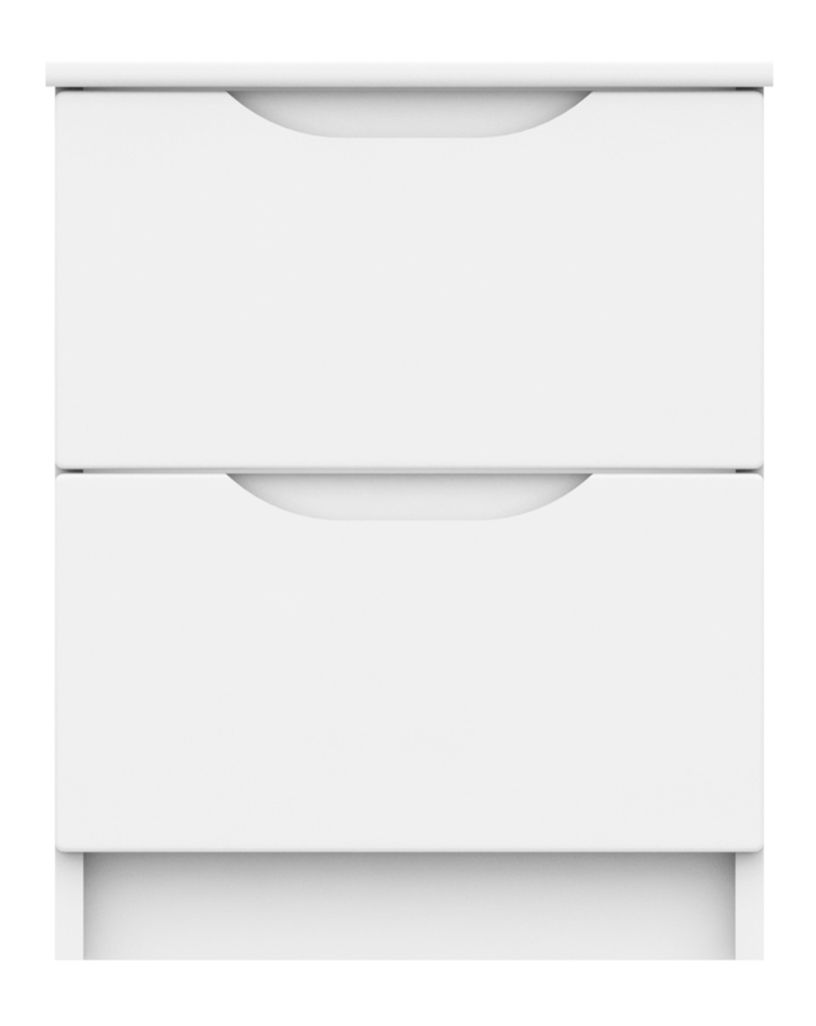 Sorrento Assembled 2 Drawer Bedside