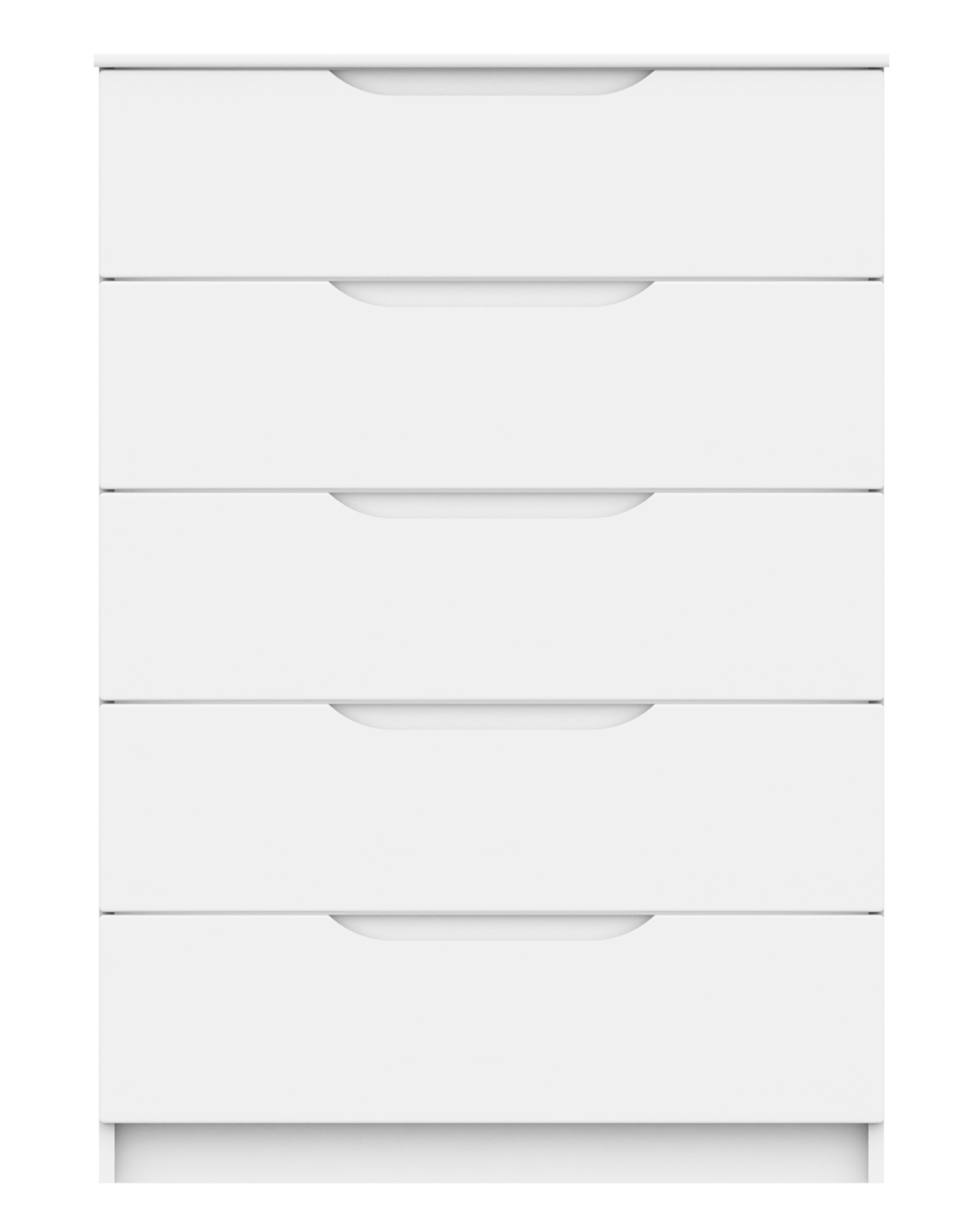 Sorrento Assembled 5 Drawer Wide Chest