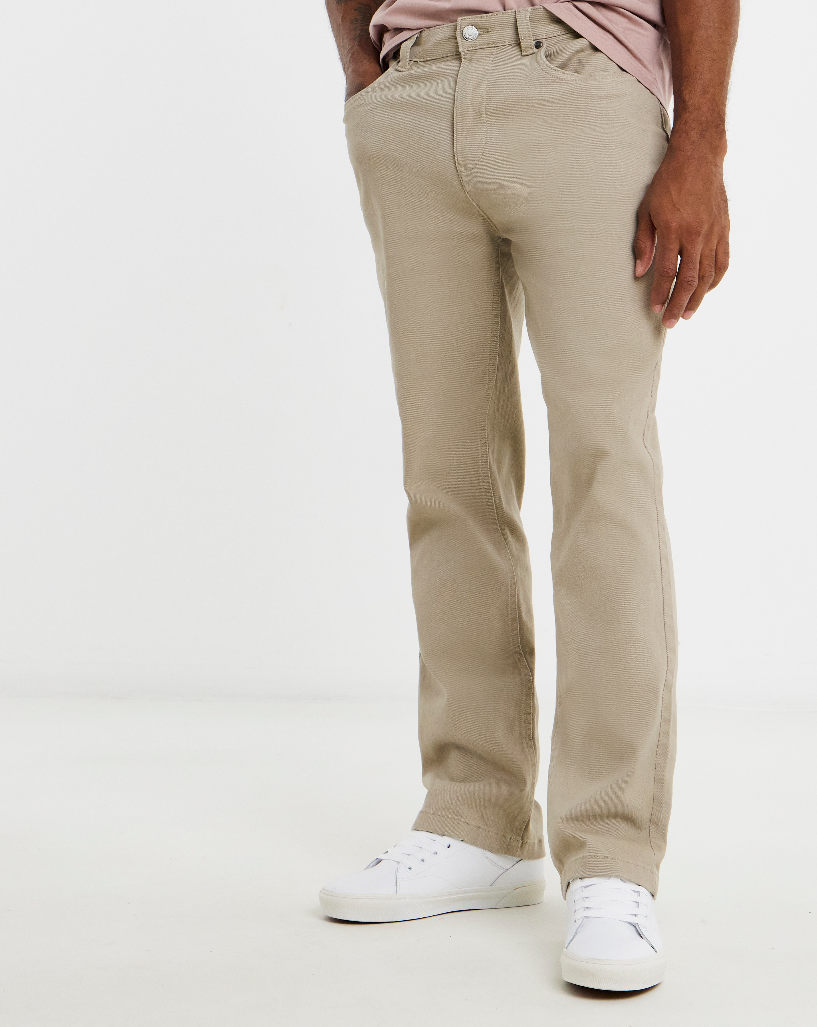 New In - Union Loose Fit Stretch Gabardine Jeans