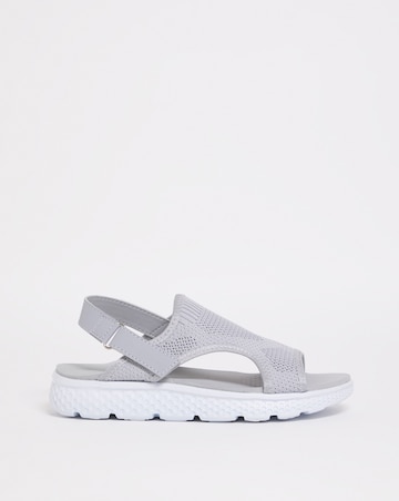 Cushion Walk Fly Knit Sporty Sandal E Fit