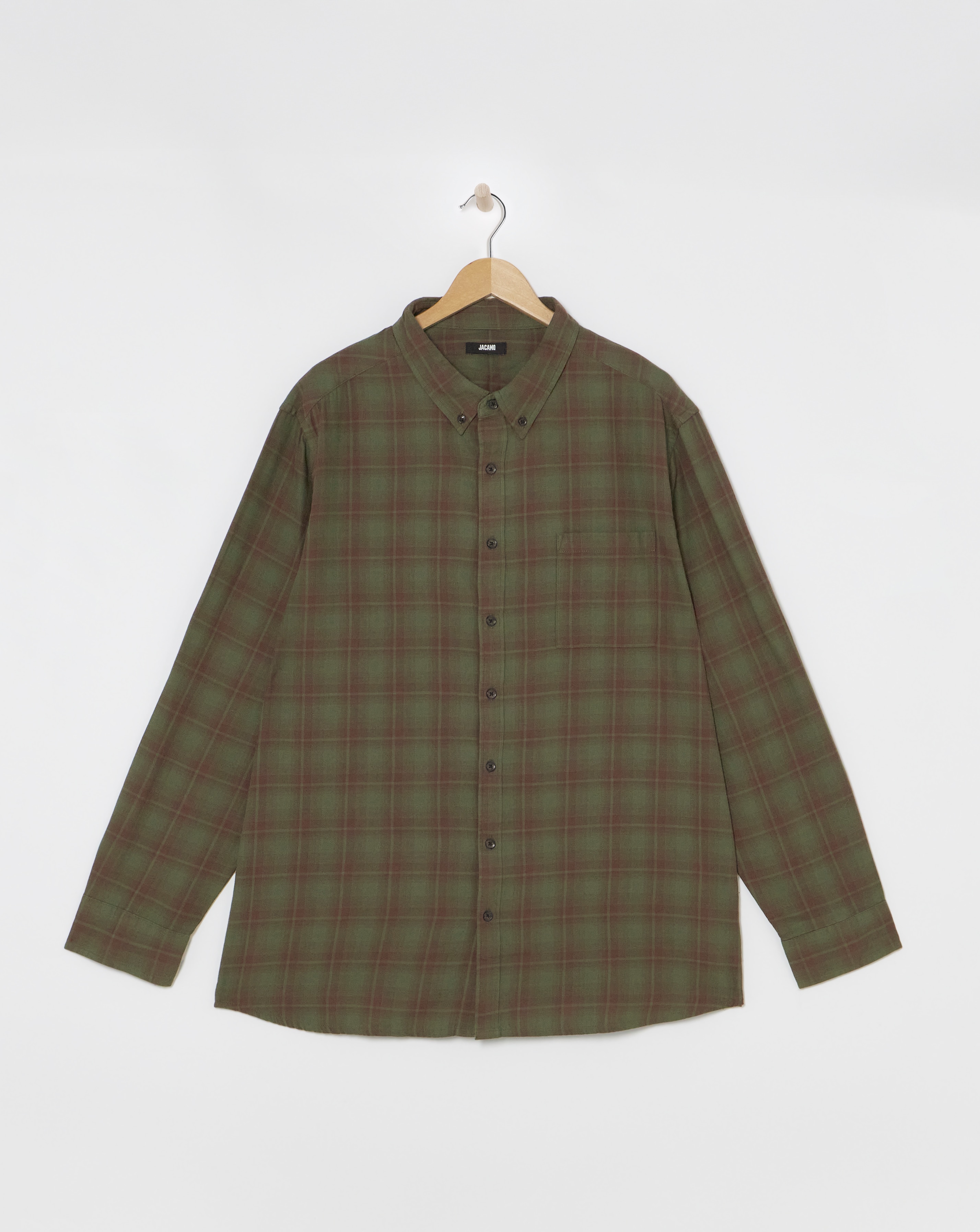 Long Sleeve Checked Shirt