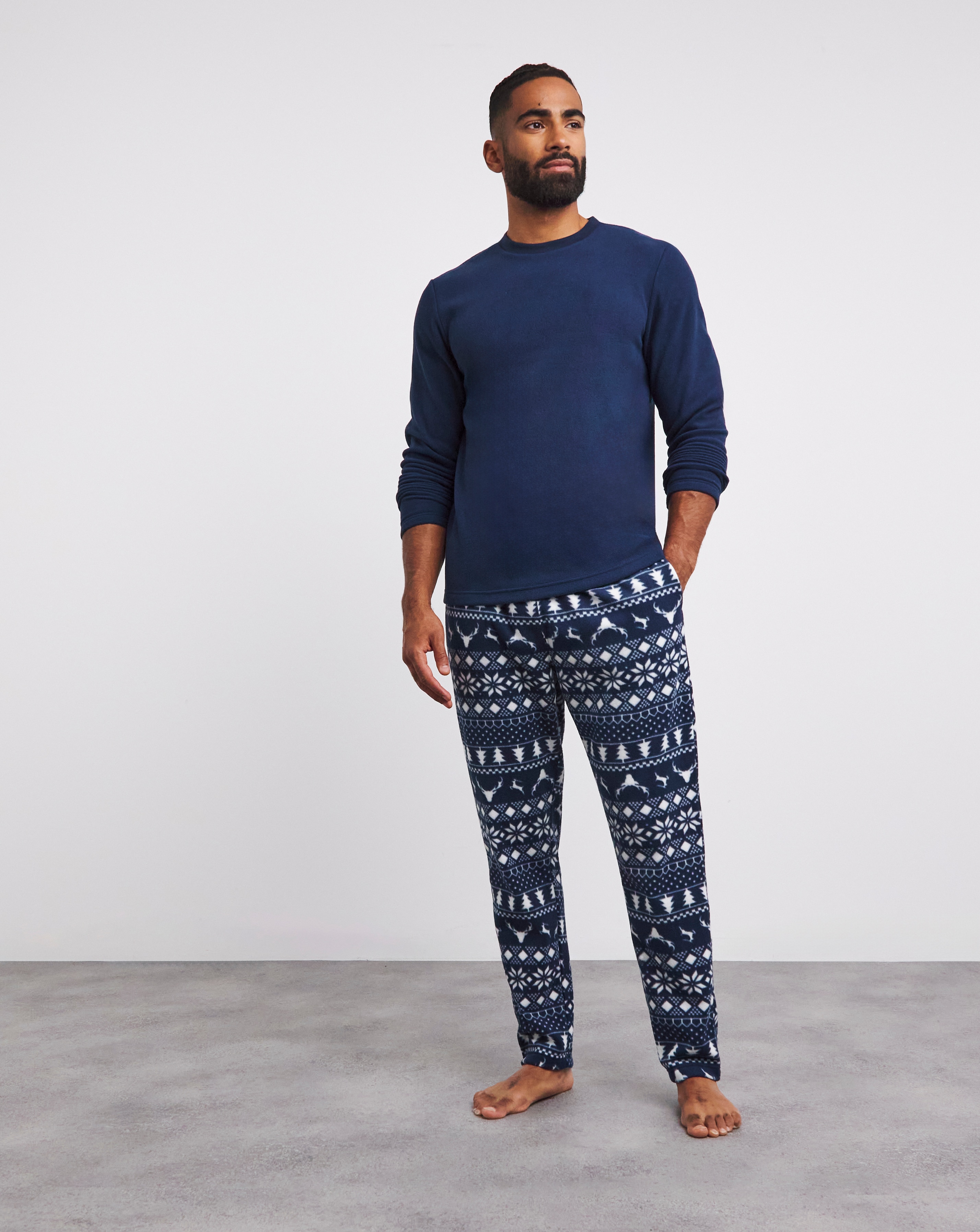 Fleece Christmas Pyjama Set