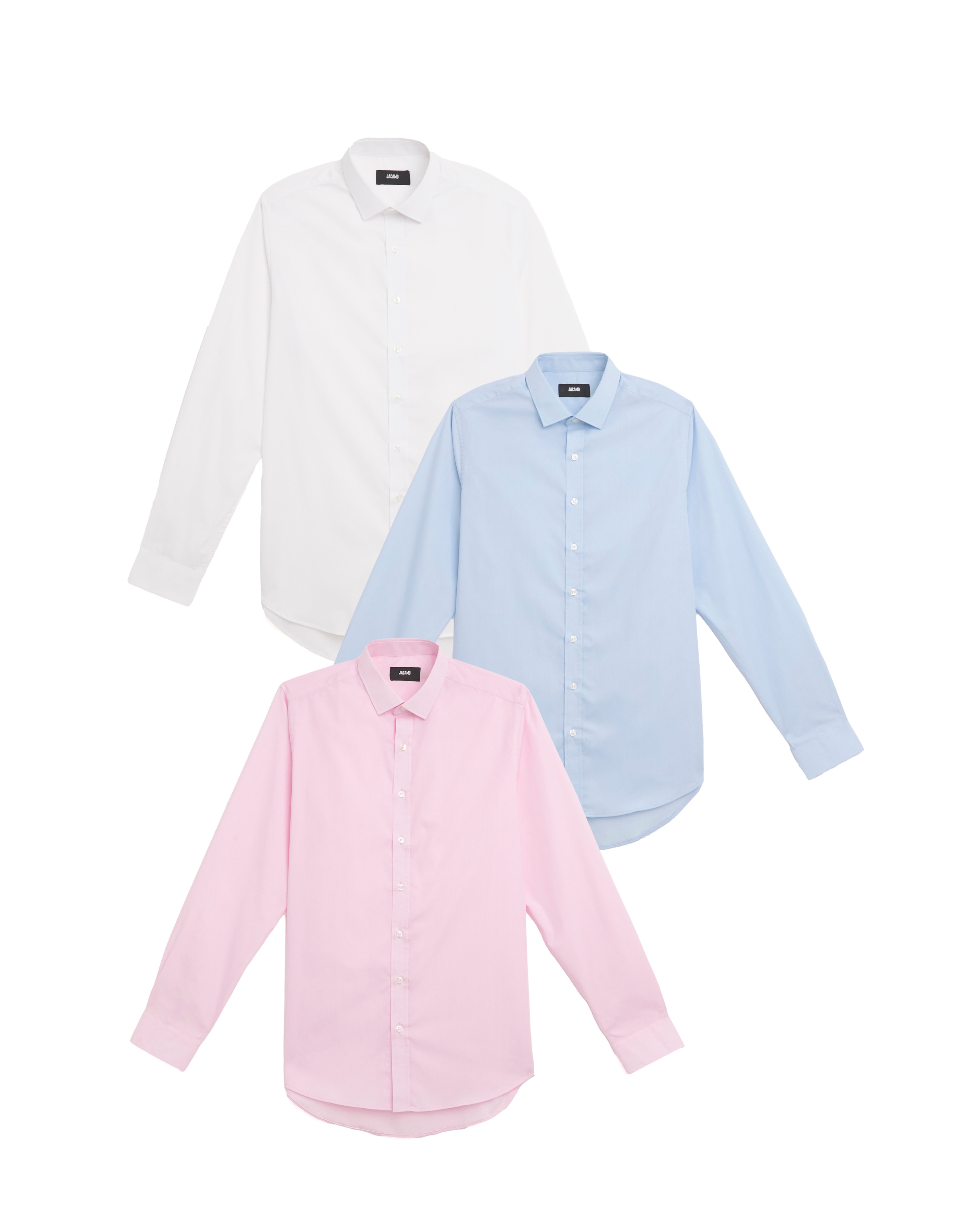 3 Pack Long Sleeve Formal Shirt