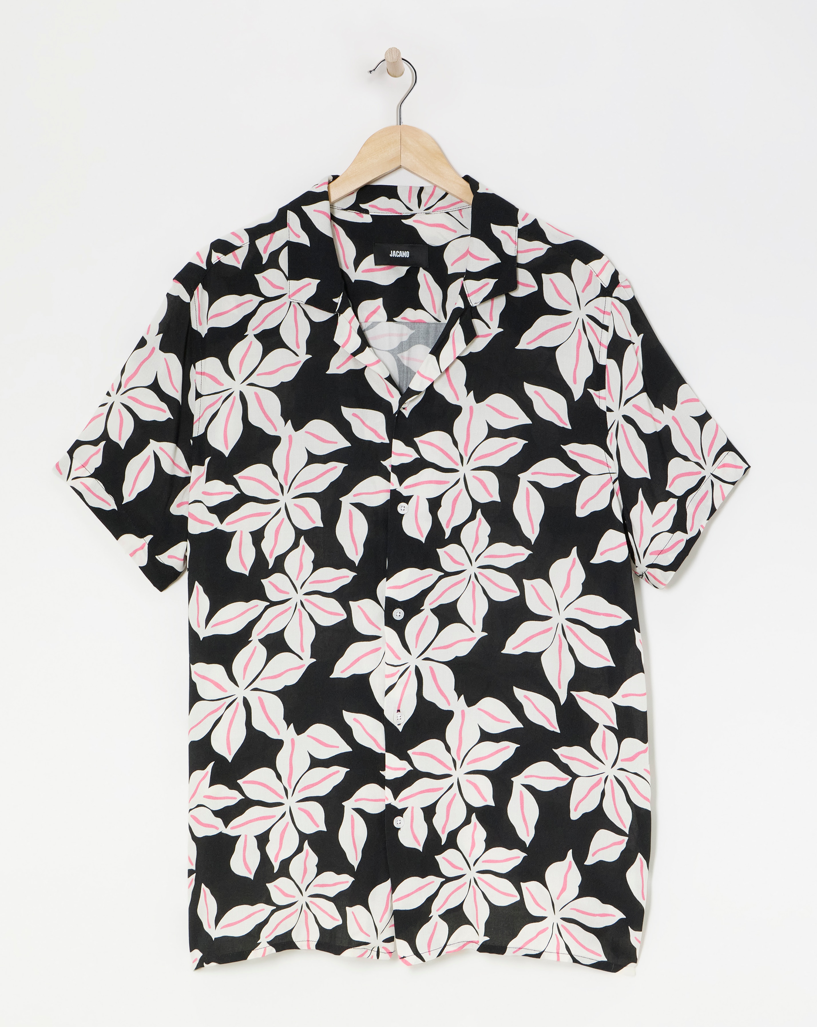 Floral Printed Holiday Shirt