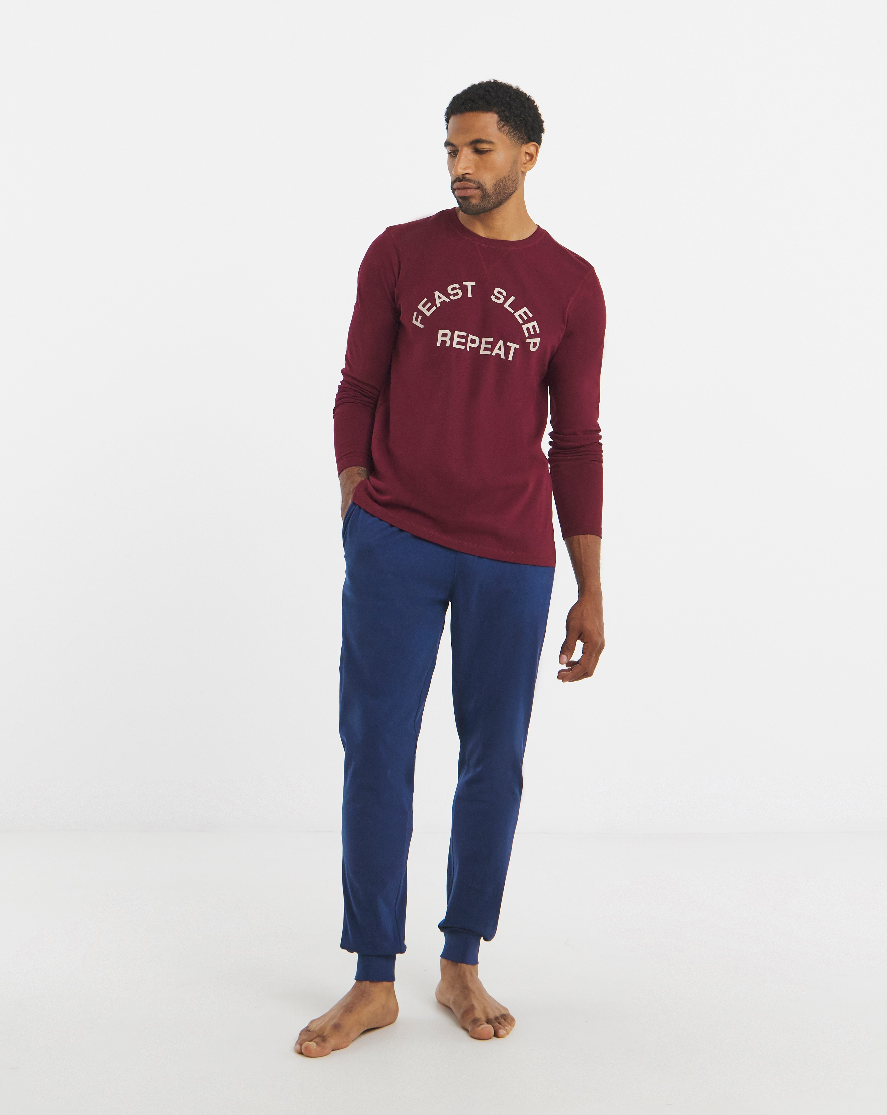 Feast Sleep Repeat Pyjamas