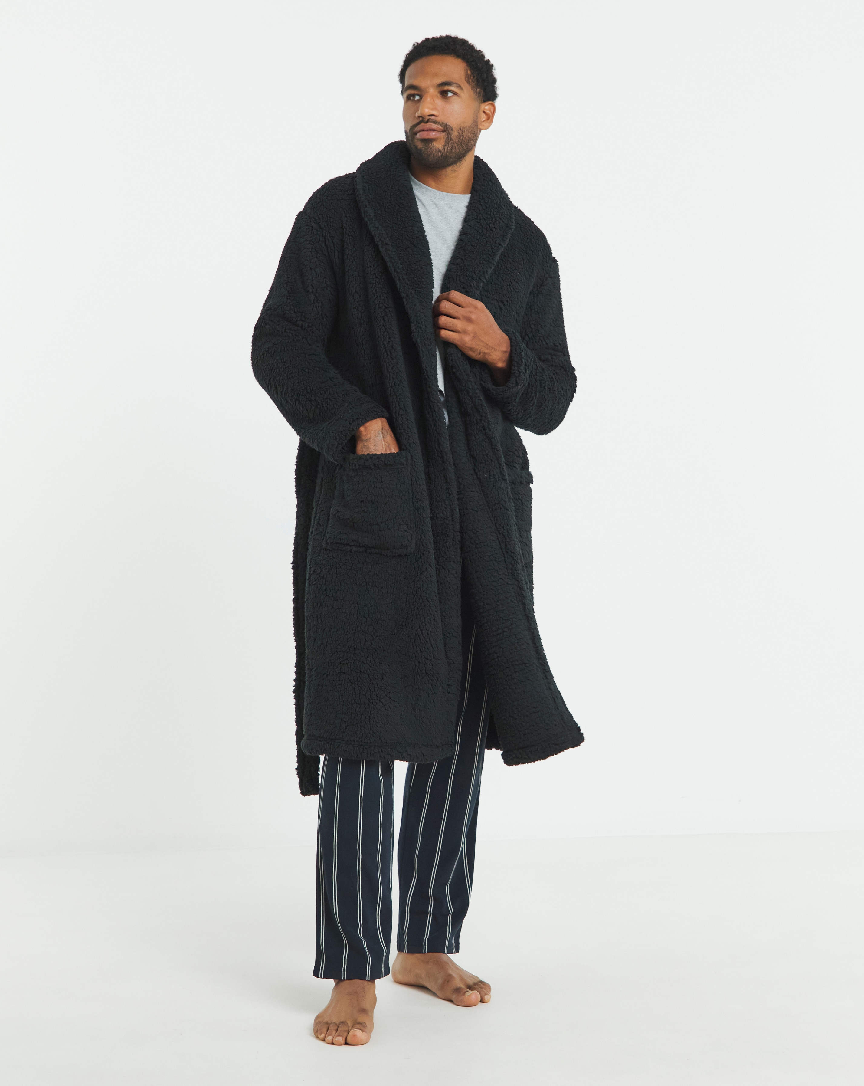 Fleece Dressing Gown