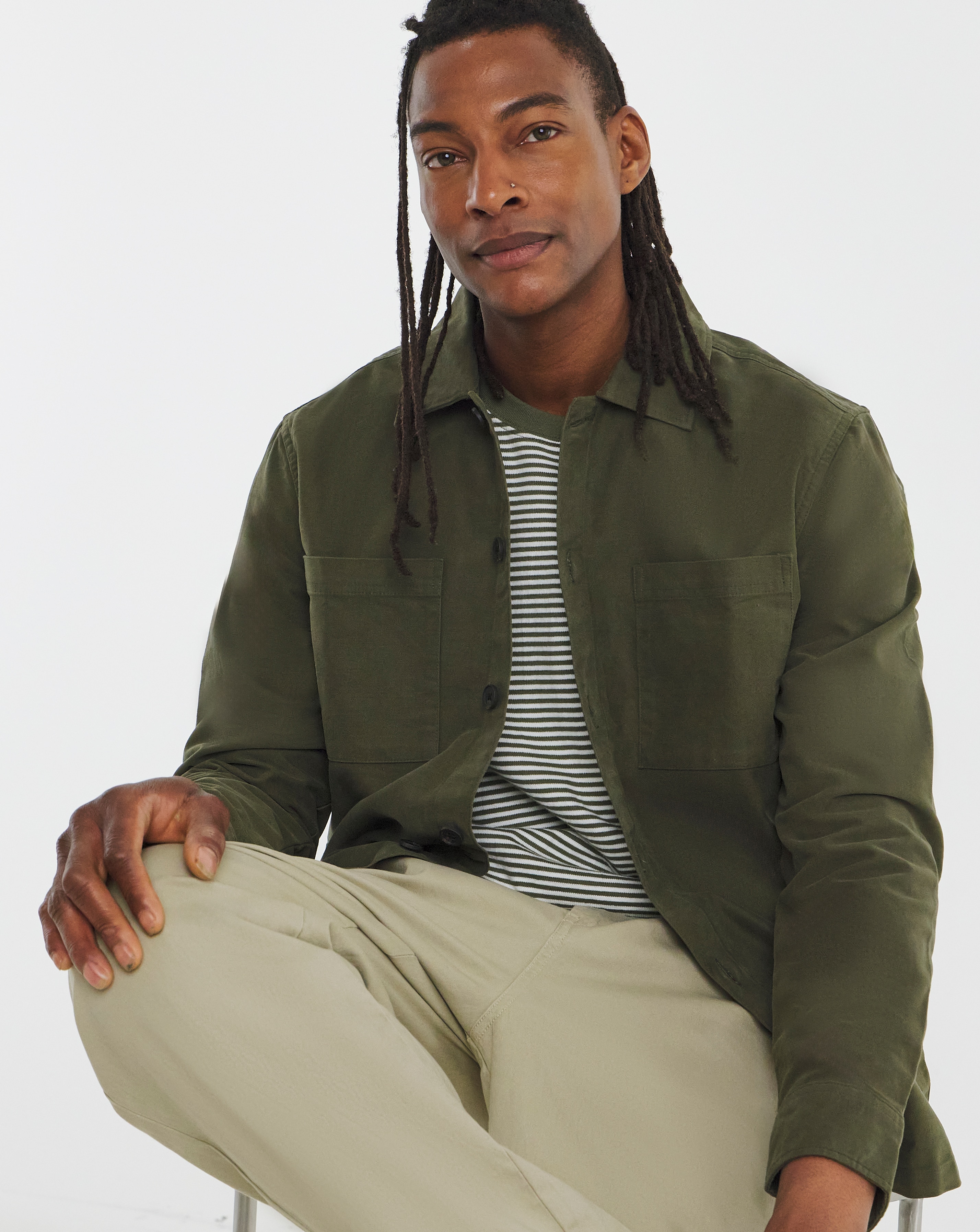 New In - Twill Overshirt