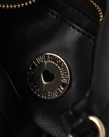 Love Moschino Strass Heart Chain Shoulder Bag