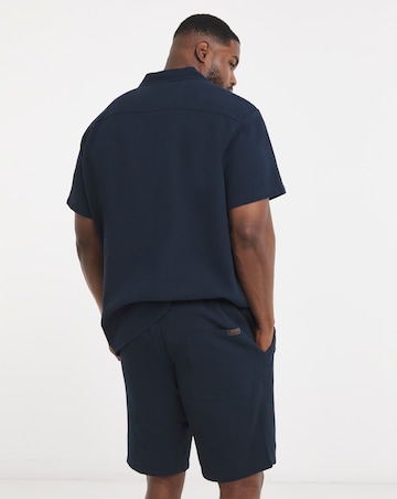 Jack & Jones Global Waffle Resort Shirt and Short Set