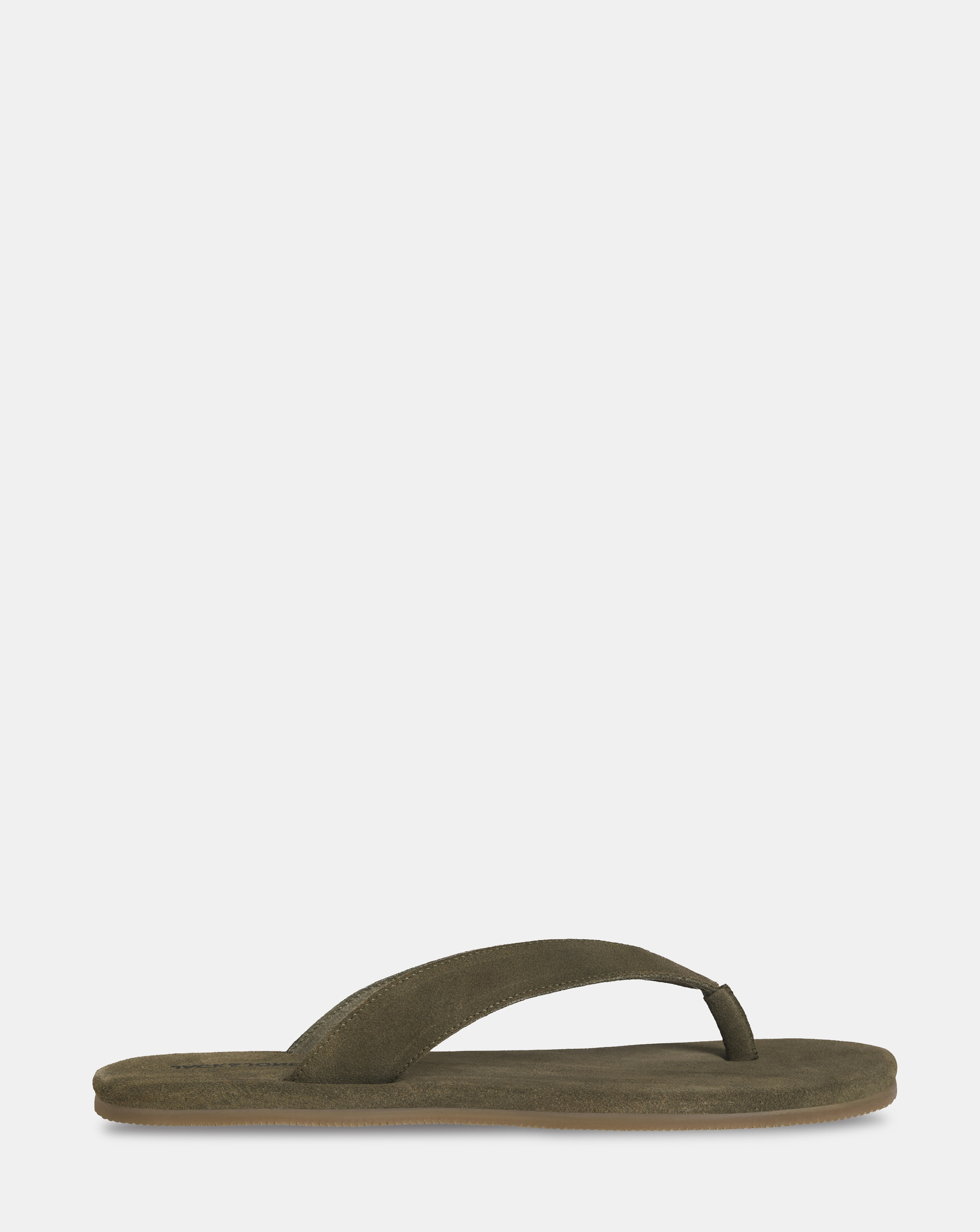 New In - Jack & Jones Suede Flip Flop