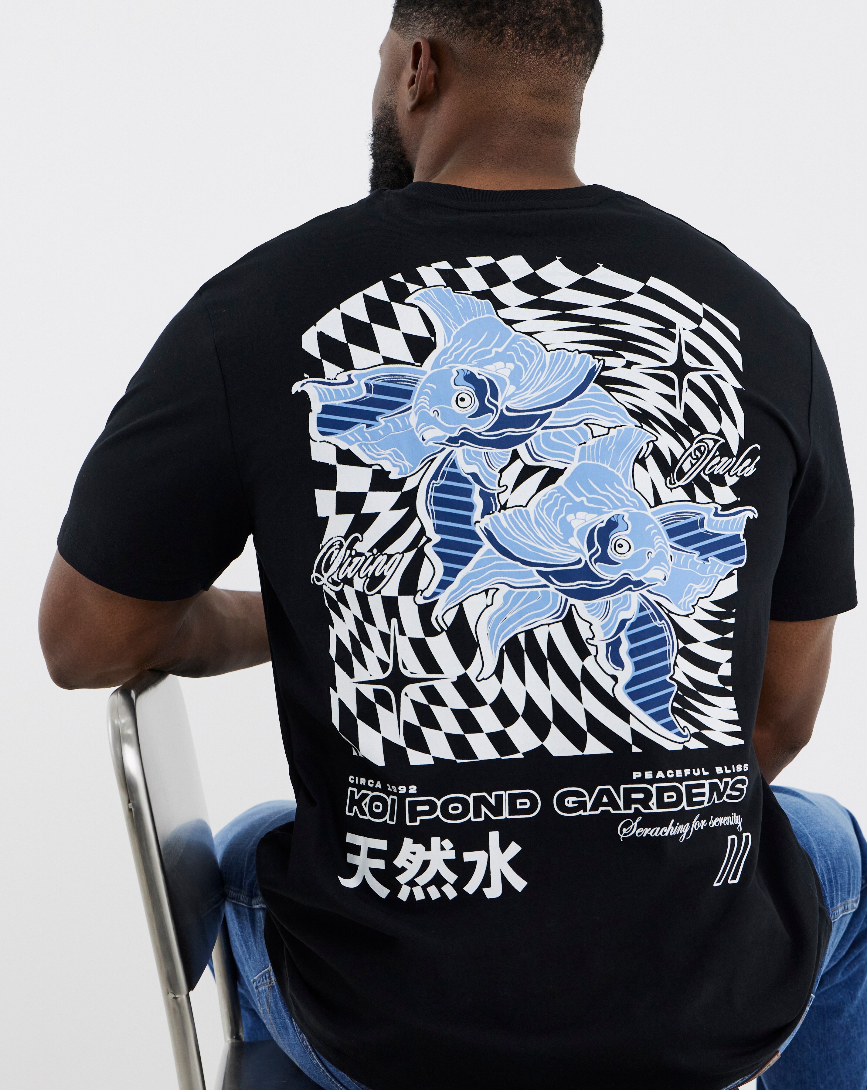 Jack & Jones Graphic T-Shirt - Black