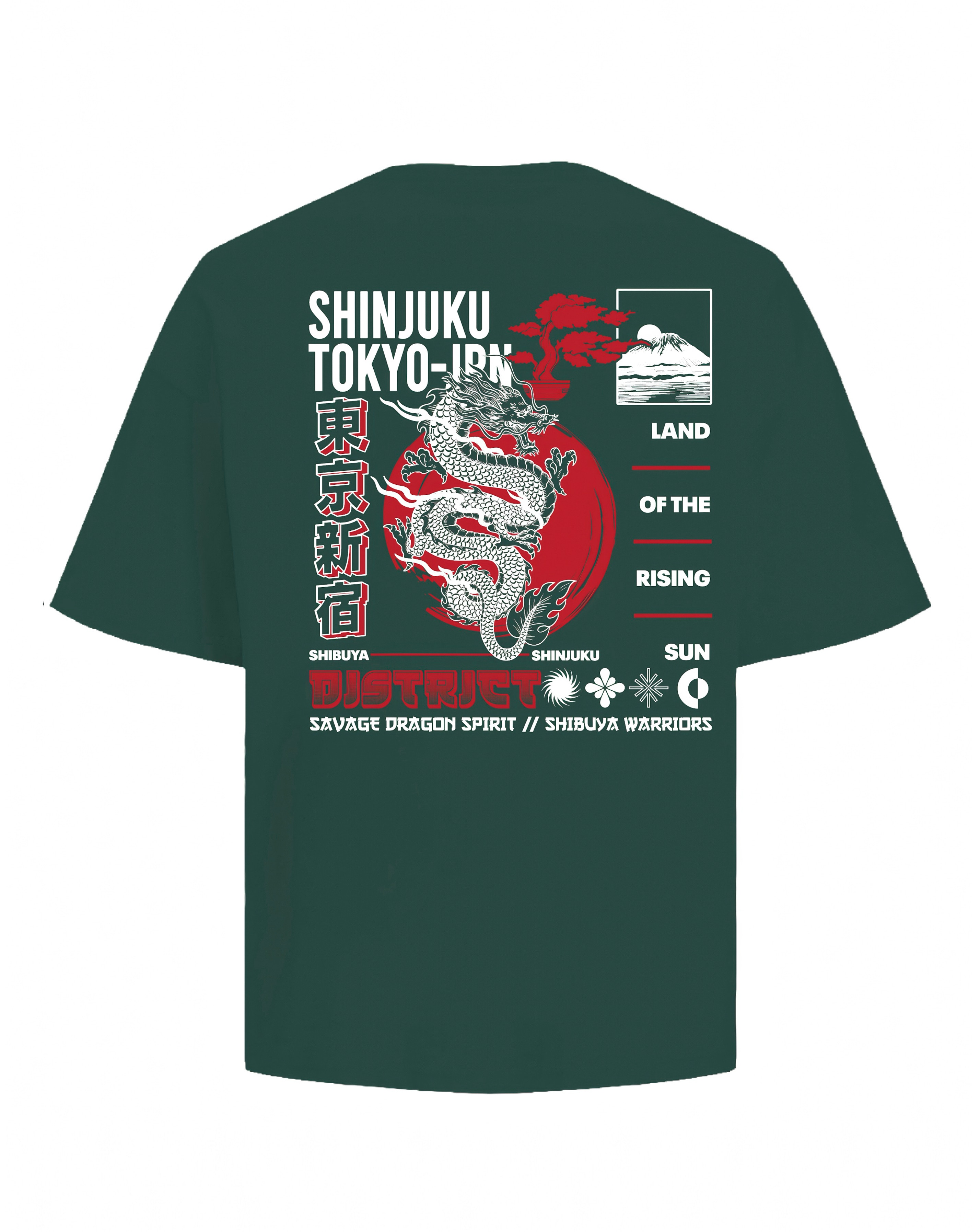 New In - Jack & Jones Graphic T-Shirt - Green