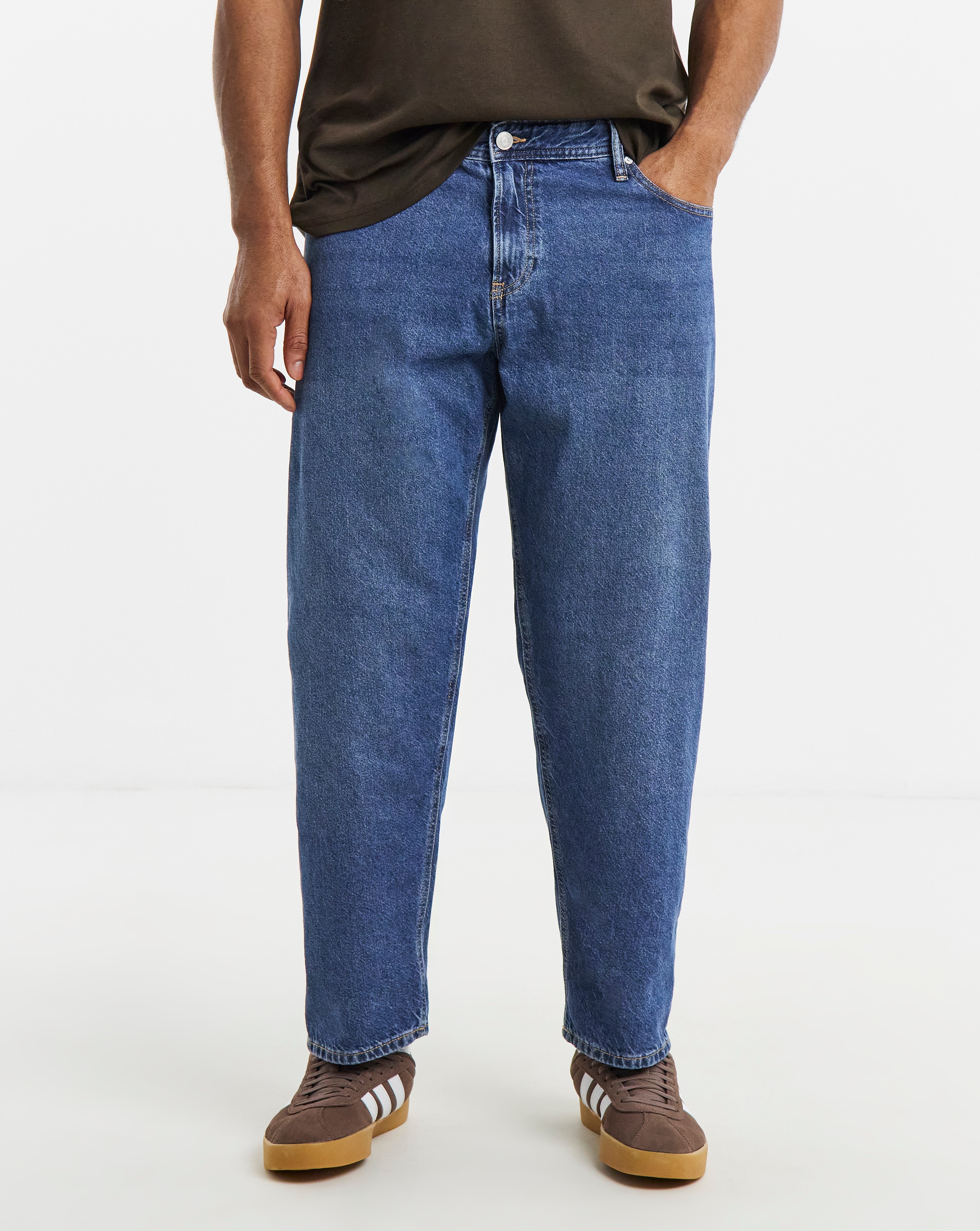 New In - Jack & Jones Chris Loose Fit Jean - Blue