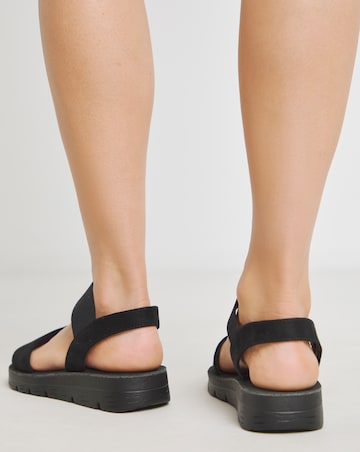 Stretchy Strap Sandal Ex Wide