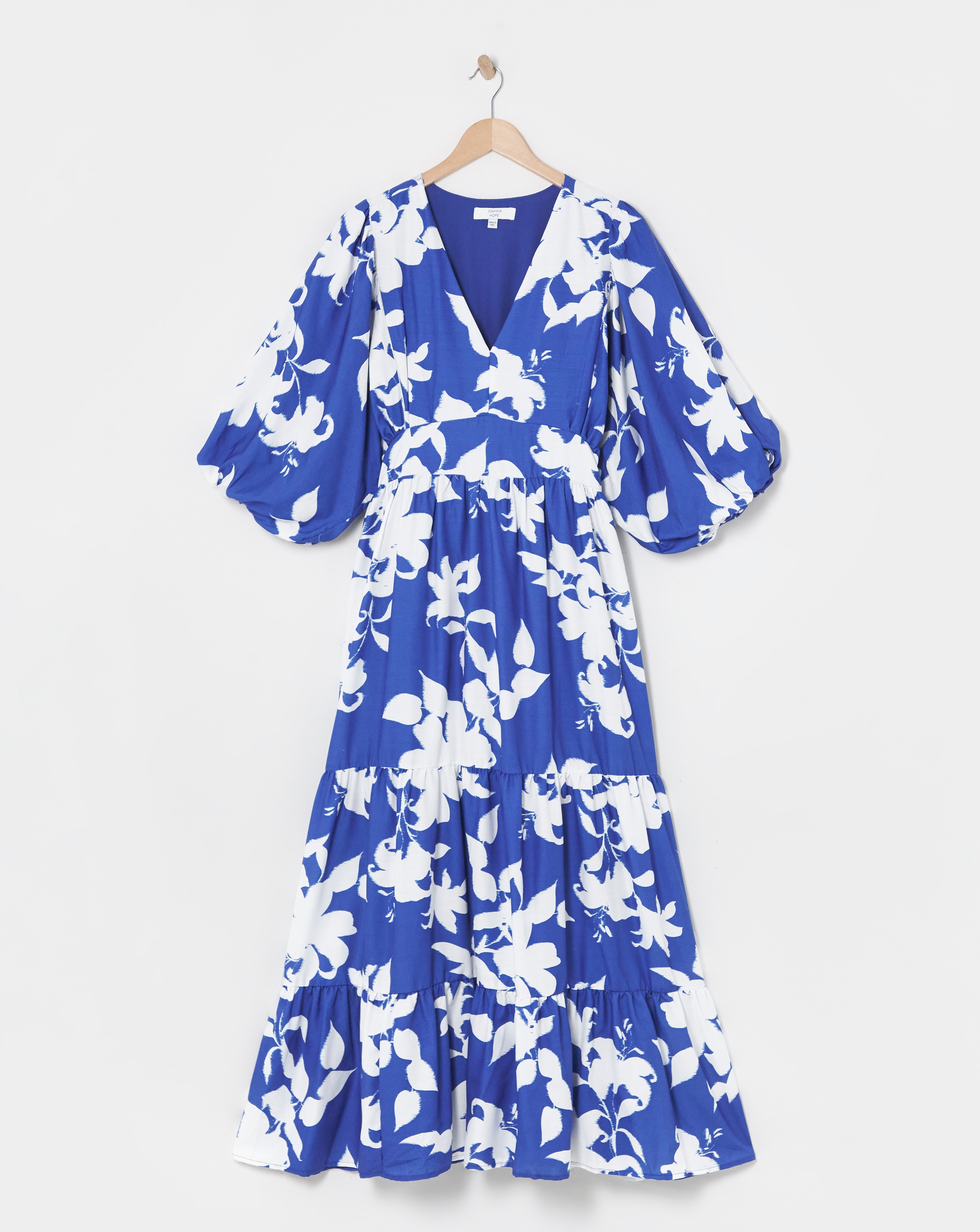 Joanna Hope Blouson Puff Sleeve Dress