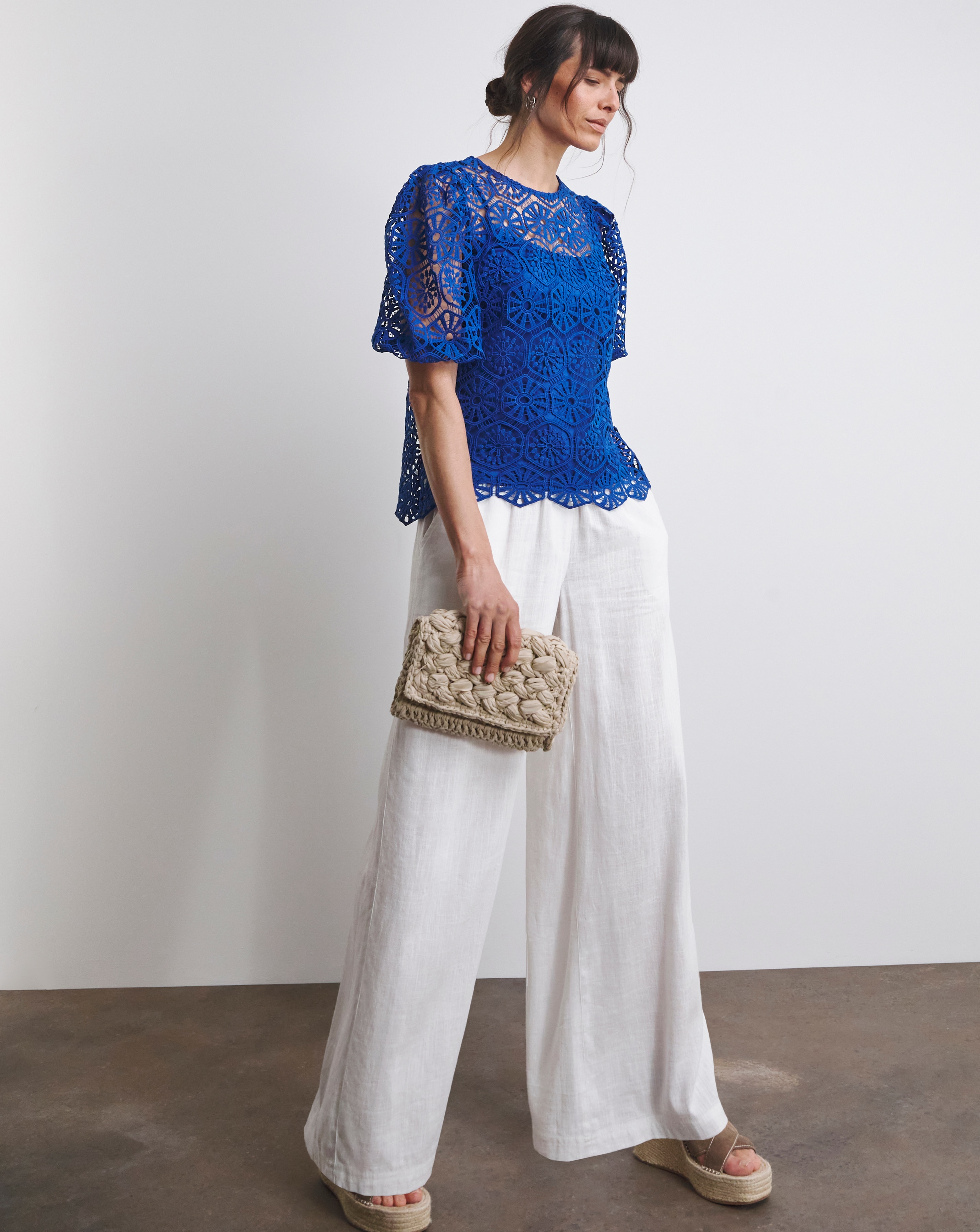 Joanna Hope Crochet Blouse