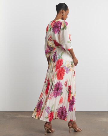 Joanna Hope Pleated Maxi Dress