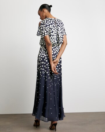 Joanna Hope Split Sleeve Maxi Dress